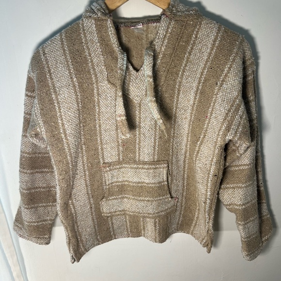 Neutral Tone Poncho - Picture 3 of 3